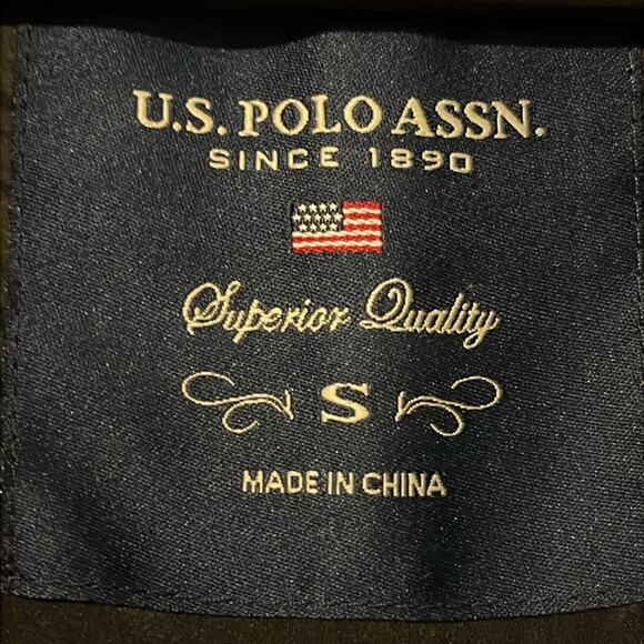 U.S. Polo Assn. Black Puffer Vest, NWOT - Picture 8 of 10